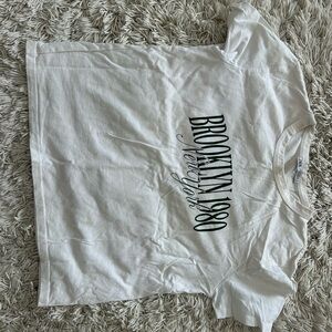 White oversized Graphic T-Shirt